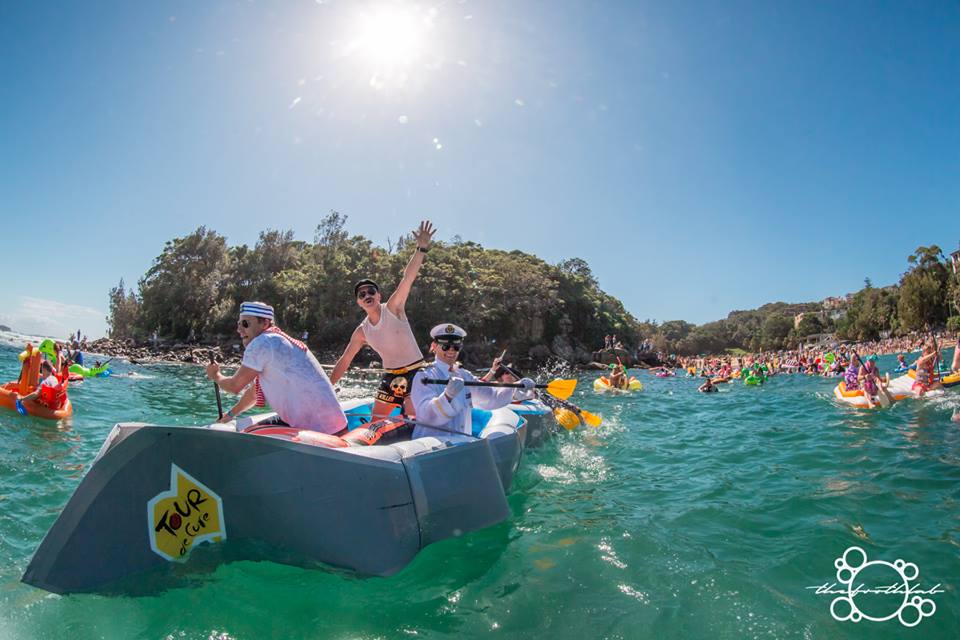 Manly Inflatable Boat Race