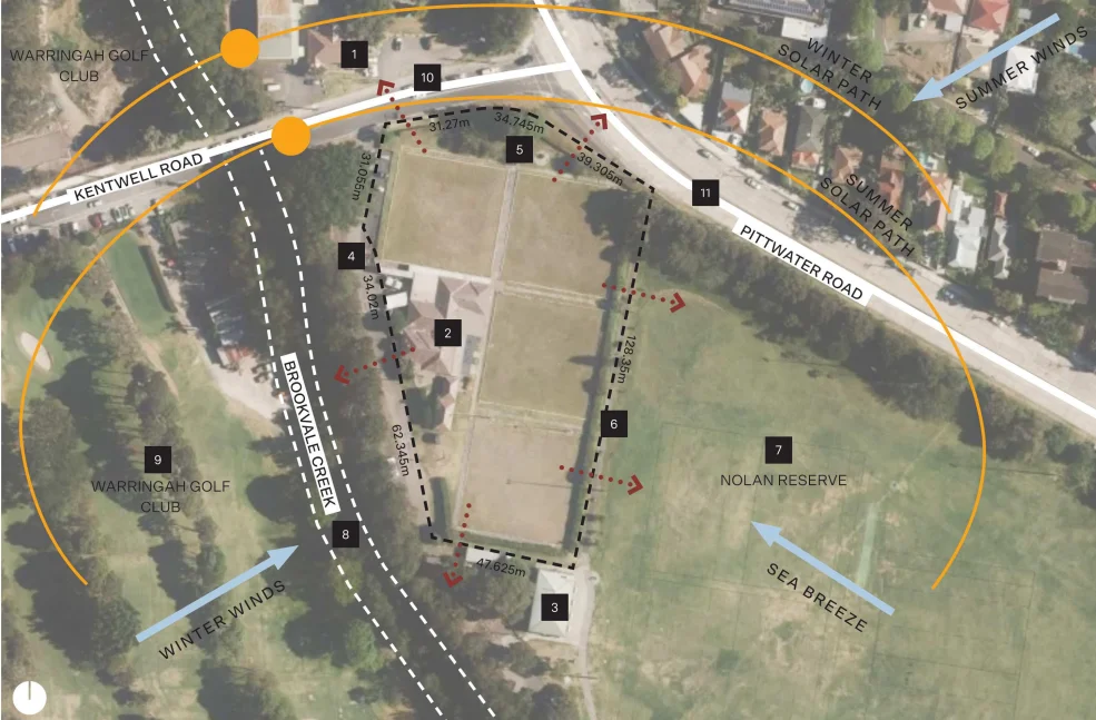 Former North Manly Bowling Club site redevelopment plans.