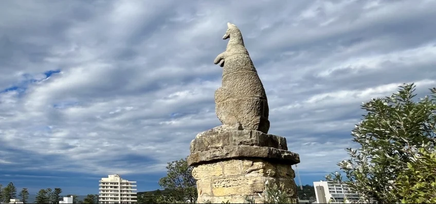 Kangaroo Street sandstone landmark